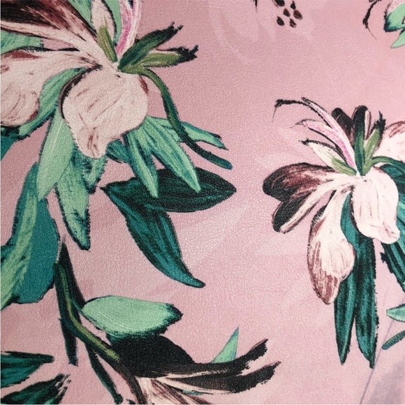 Nine West Floral tropical Pink Tote Bag - Picture 3 of 8